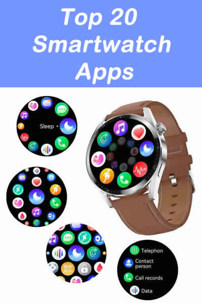 Top 20 best Smartwatch Apps