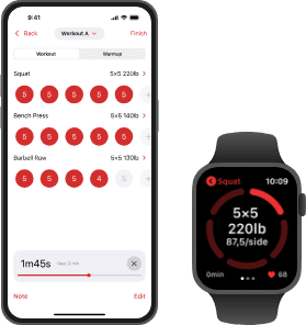 smartwatch strength training apps